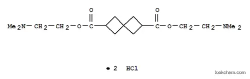 Molecular Structure of 7355-17-1 (bis[2-(dimethylamino)ethyl] spiro[3.3]heptane-2,6-dicarboxylate)