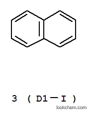 Molecular Structure of 73881-45-5 (1,2,3-triiodonaphthalene)