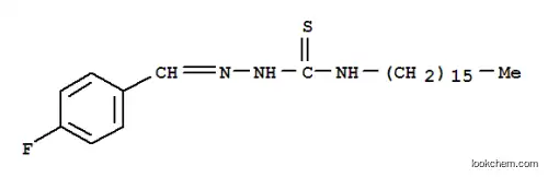 Molecular Structure of 7400-40-0 ((2E)-2-(4-fluorobenzylidene)-N-hexadecylhydrazinecarbothioamide)