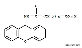 Molecular Structure of 7401-02-7 (6-oxo-6-(9H-xanthen-9-ylamino)hexanoic acid)