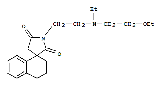 Spiro[naphthalene-1(2H),3'-pyrrolidine]-2',5'-dione,1'-[2-[(2-ethoxyethyl)ethylamino]ethyl]-3,4-dihydro-
