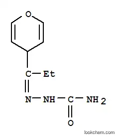 Molecular Structure of 7464-21-3 ((2E)-2-[1-(4H-pyran-4-yl)propylidene]hydrazinecarboxamide)