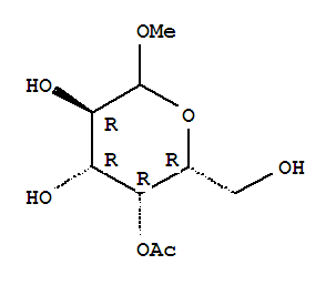 Galactopyranoside, methyl, 4-acetate, D- (8CI)
