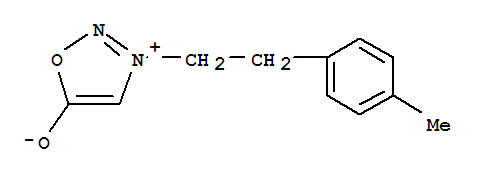 1,2,3-Oxadiazolium,5-hydroxy-3-[2-(4-methylphenyl)ethyl]-, inner salt cas  7465-40-9