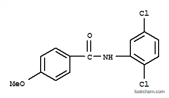 Molecular Structure of 7465-94-3 (N-(2,5-dichlorophenyl)-4-methoxybenzamide)