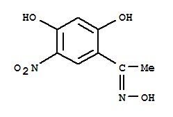 Ethanone, 1-(2,4-dihydroxy-5-nitrophenyl)-, oxime cas  7466-24-2