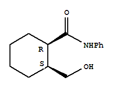 Cyclohexanecarboxamide,2-(hydroxymethyl)-N-phenyl-, cis- (9CI) cas  7506-72-1