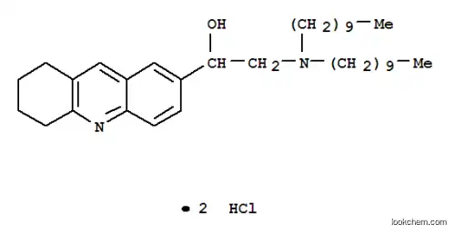 Molecular Structure of 7508-43-2 (2-(didecylamino)-1-(5,6,7,8-tetrahydroacridin-2-yl)ethanol)