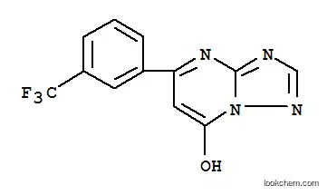Molecular Structure of 75175-84-7 ([1,2,4]Triazolo[1,5-a]pyrimidin-7-ol, 5-[3-(trifluoromethyl)phenyl]-)