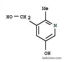 Molecular Structure of 755697-75-7 (3-Pyridinemethanol,5-hydroxy-2-methyl-(9CI))