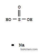 Molecular Structure of 7631-90-5 (Sulfurousacid, sodium salt (1:1))