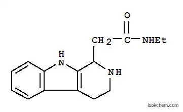 Molecular Structure of 76907-21-6 (N-ethyl-2,3,4,9-tetrahydro-1H-pyrido[3,4-b]indole-1-acetamide)