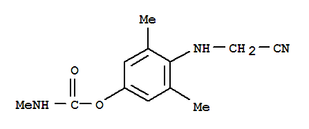 Acetonitrile,2-[[2,6-dimethyl-4-[[(methylamino)carbonyl]oxy]phenyl]amino]-