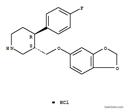 Molecular Structure of 78246-49-8 (Paroxetine hydrochloride)