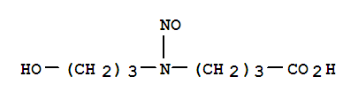 Butanoic acid, 4-[(3-hydroxypropyl)nitrosoamino]-