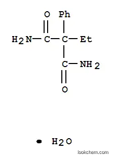 Molecular Structure of 80866-90-6 (2-ETHYL-2-PHENYLMALONAMIDE HYDRATE)