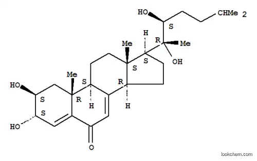 Cholesta-4,7-dien-6-one,2,3,20,22-tetrahydroxy-, (2b,3a,22S)- (9CI)