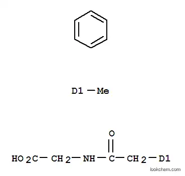 Molecular Structure of 81065-86-3 (N-[(2-methylphenyl)acetyl]glycine)
