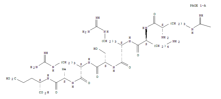 L-Glutamicacid, L-arginyl-L-lysyl-L-arginyl-L-seryl-L-arginyl-L-alanyl-
