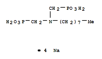 Phosphonicacid, [(octylimino)bis(methylene)]bis-, tetrasodium salt (9CI)