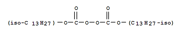 Peroxydicarbonicacid, diisotridecyl ester (9CI)