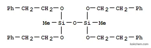 Molecular Structure of 83918-67-6 (1,3-dimethyl-1,1,3,3-tetrakis(2-phenylethoxy)disiloxane)