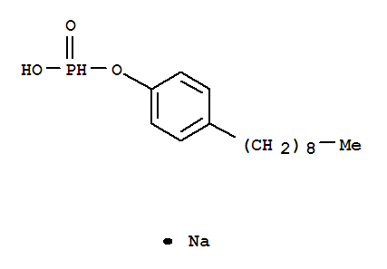 Phosphonic acid, mono(4-nonylphenyl) ester, sodium salt(9CI)