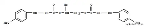 Molecular Structure of 84625-55-8 (1-methyl-1,2-ethanediyl bis(p-methoxycinnamate))