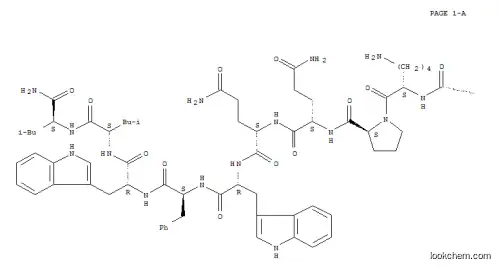 Molecular Structure of 84676-91-5 ((D-ARG1,D-PRO2,D-TRP7,9,LEU11)-SUBSTANCE P)