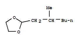 1,3-Dioxolane,2-(2-methylhexyl)-