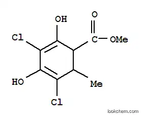 Methyl 3,5-dichloro-2,4-dihydroxy-6-methylcyclohexa-2,4-diene-1-carboxylate