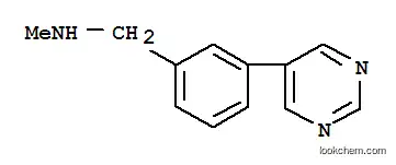 Molecular Structure of 852431-03-9 (N-METHYL-N-(3-PYRIMIDIN-5-YLBENZYL)AMINE)