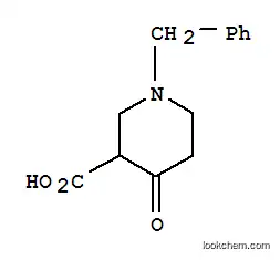 Molecular Structure of 85277-13-0 (1-BENZYL-4-OXO-PIPERIDINE-3-CARBOXYLIC ACID)