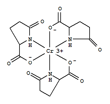 Chromium,tris(5-oxoprolinato-kN1,kO2)- (9CI)