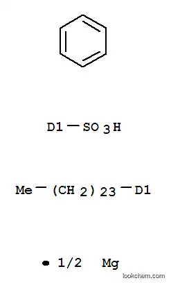 Molecular Structure of 85865-93-6 (magnesium bis(tetracosylbenzenesulphonate))