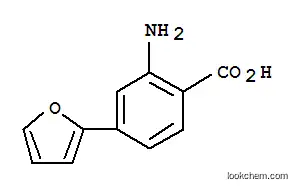 Molecular Structure of 861389-78-8 (Benzoicacid, 2-amino-4-(2-furanyl)-)