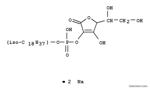 Molecular Structure of 862501-99-3 (L-Ascorbicacid, 2-(isooctadecyl hydrogen phosphate), disodium salt (9CI))