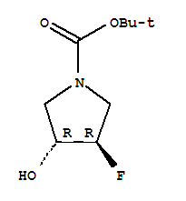 (3R,4R)-tert-butyl 3-fluoro-4-hydroxypyrrolidine-1-carboxylate