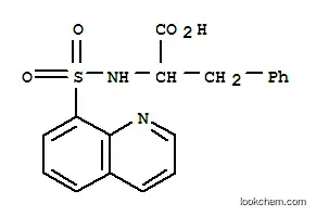 Molecular Structure of 87650-62-2 (Phenylalanine,N-(8-quinolinylsulfonyl)-)