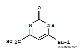 Molecular Structure of 876715-59-2 (2-HYDROXY-6-ISOBUTYLPYRIMIDINE-4-CARBOXYLIC ACID)