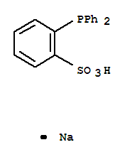 Benzenesulfonic acid, 2-(diphenylphosphino)-,sodium salt (1:1) cas  88184-67-2
