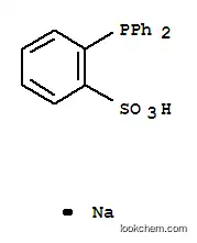 Molecular Structure of 88184-67-2 (2-(diphenylphosphanyl)benzenesulfonic acid)