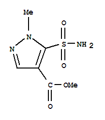 1-methyl-4-ethyl formate-5-pyrazole sulfonamide  Cas no.88398-83-8 98%