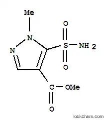 Molecular Structure of 88398-83-8 (5-(aminosulfonyl)-1-methyl-1H- pyrazole-4-carbo)