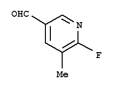 3-Pyridinecarboxaldehyde,6-fluoro-5-methyl-