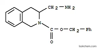 Molecular Structure of 885273-87-0 (3-AMINOMETHYL-2-CBZ-1,2,3,4-TETRAHYDRO-ISOQUINOLINE)