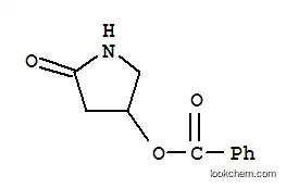Molecular Structure of 88877-58-1 (2-Pyrrolidinone,4-(benzoyloxy)-)