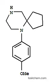 Molecular Structure of 893745-80-7 (6,9-Diazaspiro[4.5]decane,6-(4-methoxyphenyl)-)