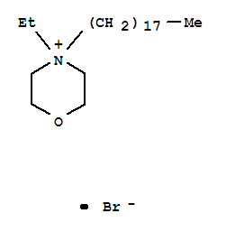 Morpholinium,4-ethyl-4-octadecyl-, bromide (1:1) cas  89444-93-9