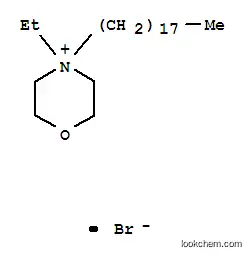 Molecular Structure of 89444-93-9 (4-ethyl-4-octadecylmorpholin-4-ium)